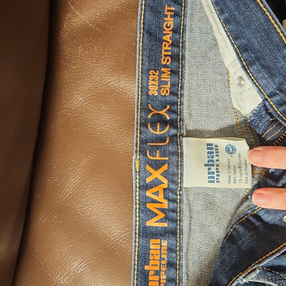 Mens urban pipeline jeans